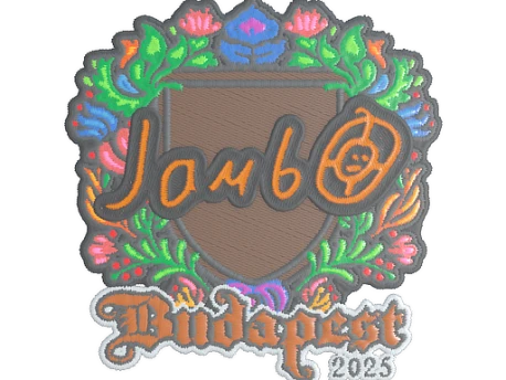 Sticker | jambo (Embroidered) | Budapest 2025