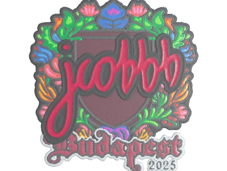 Sticker | jcobbb (Embroidered) | Budapest 2025