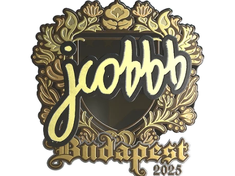 Sticker | jcobbb (Gold) | Budapest 2025