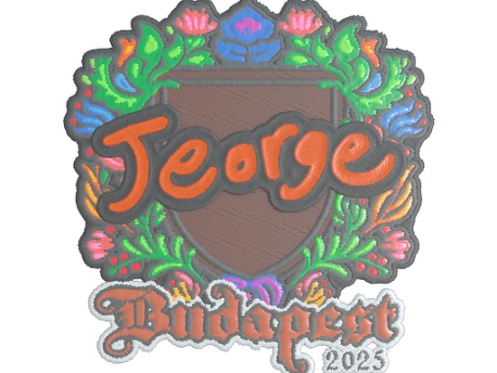 Sticker | jeorge (Embroidered) | Budapest 2025