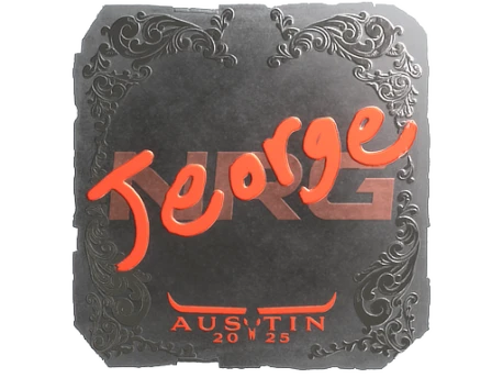 Sticker | jeorge (Foil) | Austin 2025