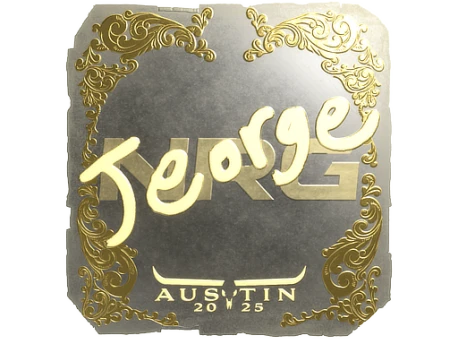 Sticker | jeorge (Gold) | Austin 2025