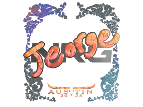 Sticker | jeorge (Holo) | Austin 2025