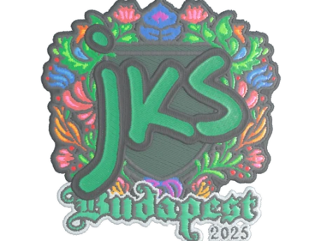Sticker | jks (Embroidered) | Budapest 2025