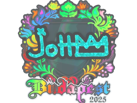 Sticker | jottAAA (Holo) | Budapest 2025