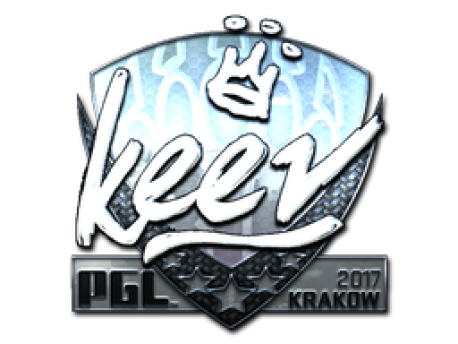 Sticker | keev (Foil) | Krakow 2017