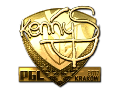 Sticker | kennyS (Gold) | Krakow 2017