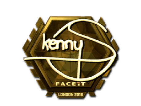 Sticker | kennyS (Gold) | London 2018