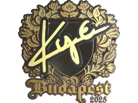Sticker | kye (Gold) | Budapest 2025