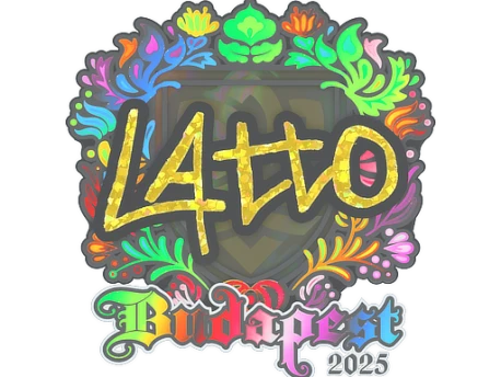 Sticker | latto (Holo) | Budapest 2025
