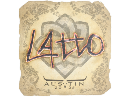 Sticker | latto | Austin 2025