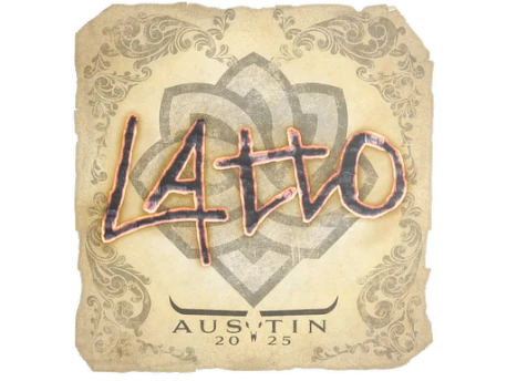 Sticker | latto | Austin 2025