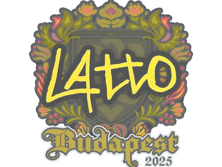 Sticker | latto | Budapest 2025
