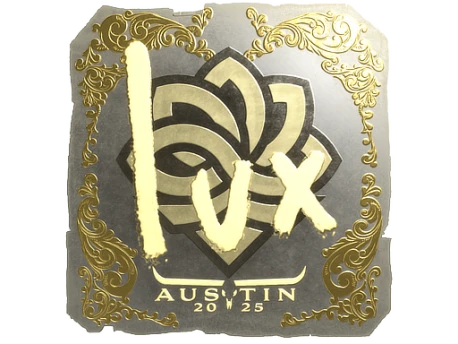 Sticker | lux (Gold) | Austin 2025