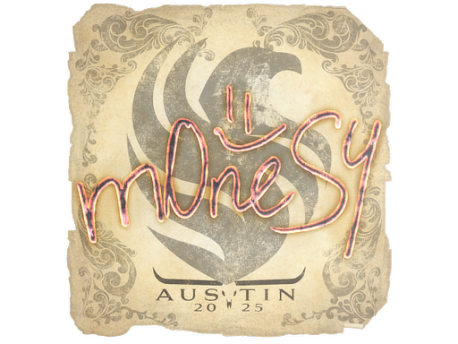 Sticker | m0NESY | Austin 2025
