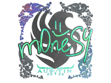 Sticker | m0NESY (Holo) | Austin 2025