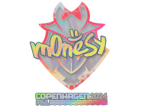 Sticker | m0NESY (Holo) | Copenhagen 2024