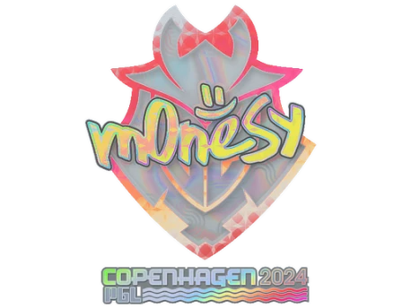 Sticker | m0NESY (Holo) | Copenhagen 2024