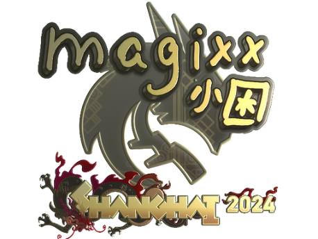 Sticker | magixx (Gold) | Shanghai 2024