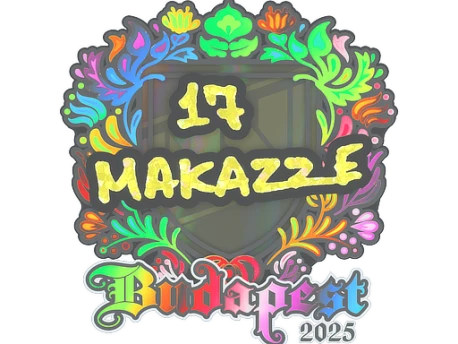 Sticker | makazze (Holo) | Budapest 2025