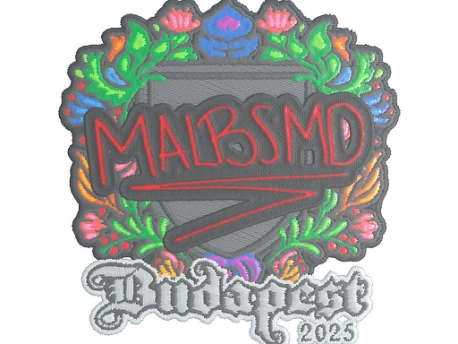 Sticker | malbsMd (Embroidered) | Budapest 2025