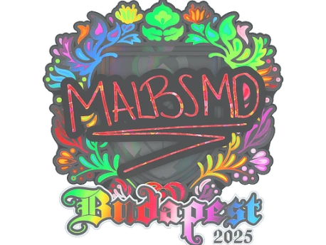 Sticker | malbsMd (Holo) | Budapest 2025