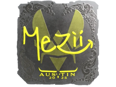 Sticker | mezii (Foil) | Austin 2025