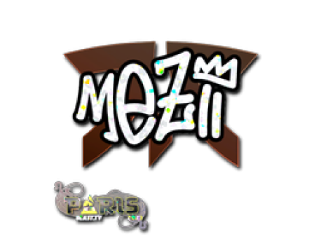 Sticker | mezii (Glitter) | Paris 2023