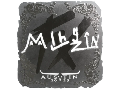 Sticker | mlhzin (Foil) | Austin 2025