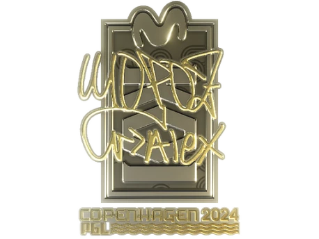 Sticker | mopoz (Gold) | Copenhagen 2024