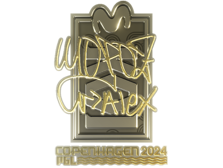 Sticker | mopoz (Gold) | Copenhagen 2024