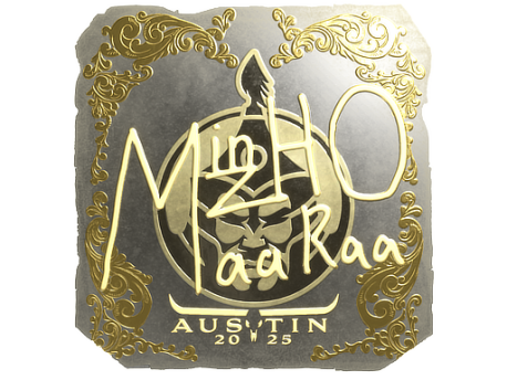 Sticker | mzinho (Gold) | Austin 2025