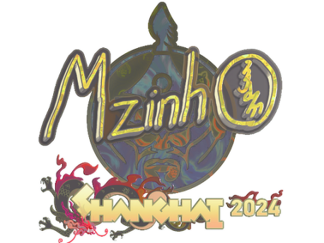 Sticker | mzinho (Holo) | Shanghai 2024