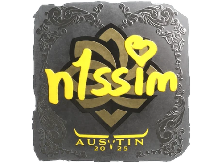 Sticker | n1ssim (Foil) | Austin 2025