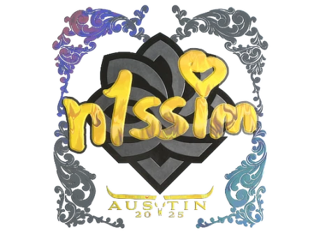 Sticker | n1ssim (Holo) | Austin 2025