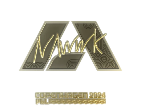 Sticker | nawwk (Gold) | Copenhagen 2024
