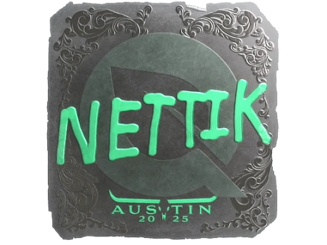 Sticker | nettik (Foil) | Austin 2025