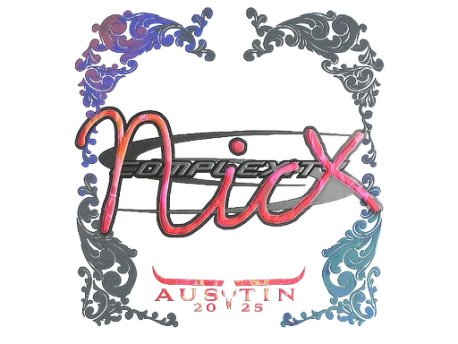 Sticker | nicx (Holo) | Austin 2025