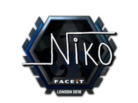 Sticker | niko (Foil)  | London 2018