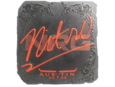 Sticker | nitr0 (Foil) | Austin 2025