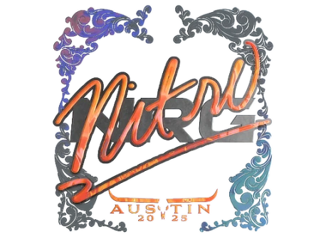 Sticker | nitr0 (Holo) | Austin 2025