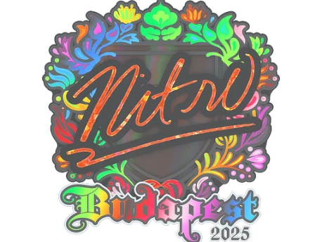 Sticker | nitr0 (Holo) | Budapest 2025