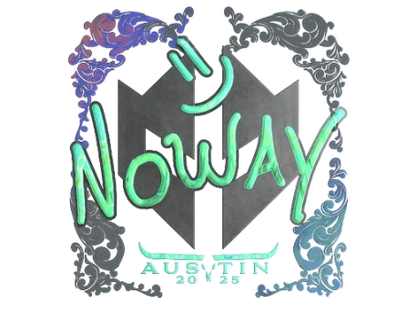 Sticker | noway (Holo) | Austin 2025