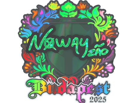 Sticker | noway (Holo) | Budapest 2025