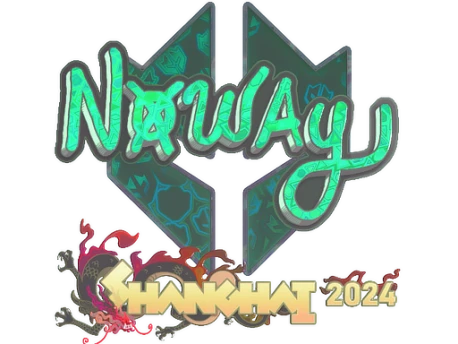 Sticker | noway (Holo) | Shanghai 2024