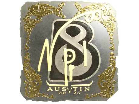 Sticker | npl (Gold) | Austin 2025