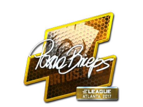 Sticker | pashaBiceps (Foil) | Atlanta 2017
