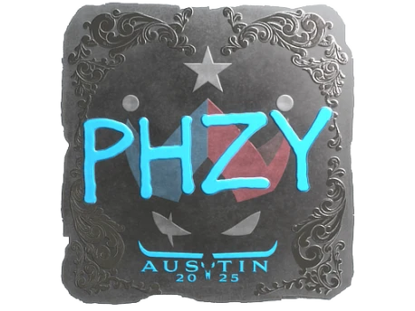 Sticker | phzy (Foil) | Austin 2025