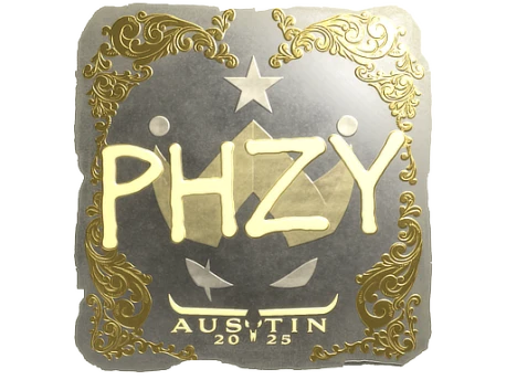 Sticker | phzy (Gold) | Austin 2025