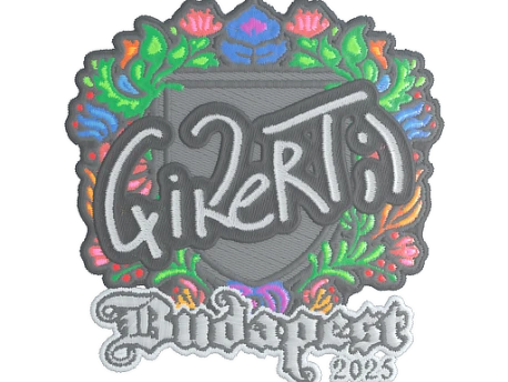 Sticker | qikert (Embroidered) | Budapest 2025